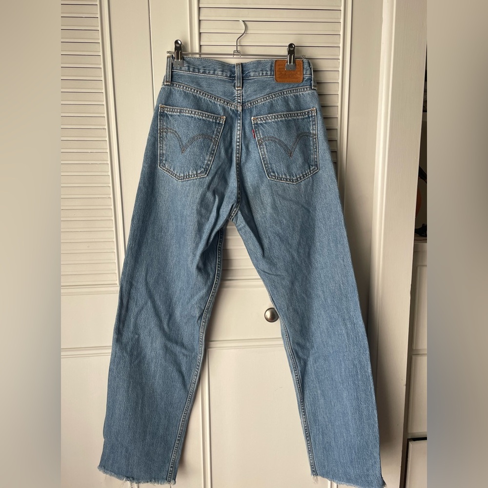 Levi's Blue Straight Jeans